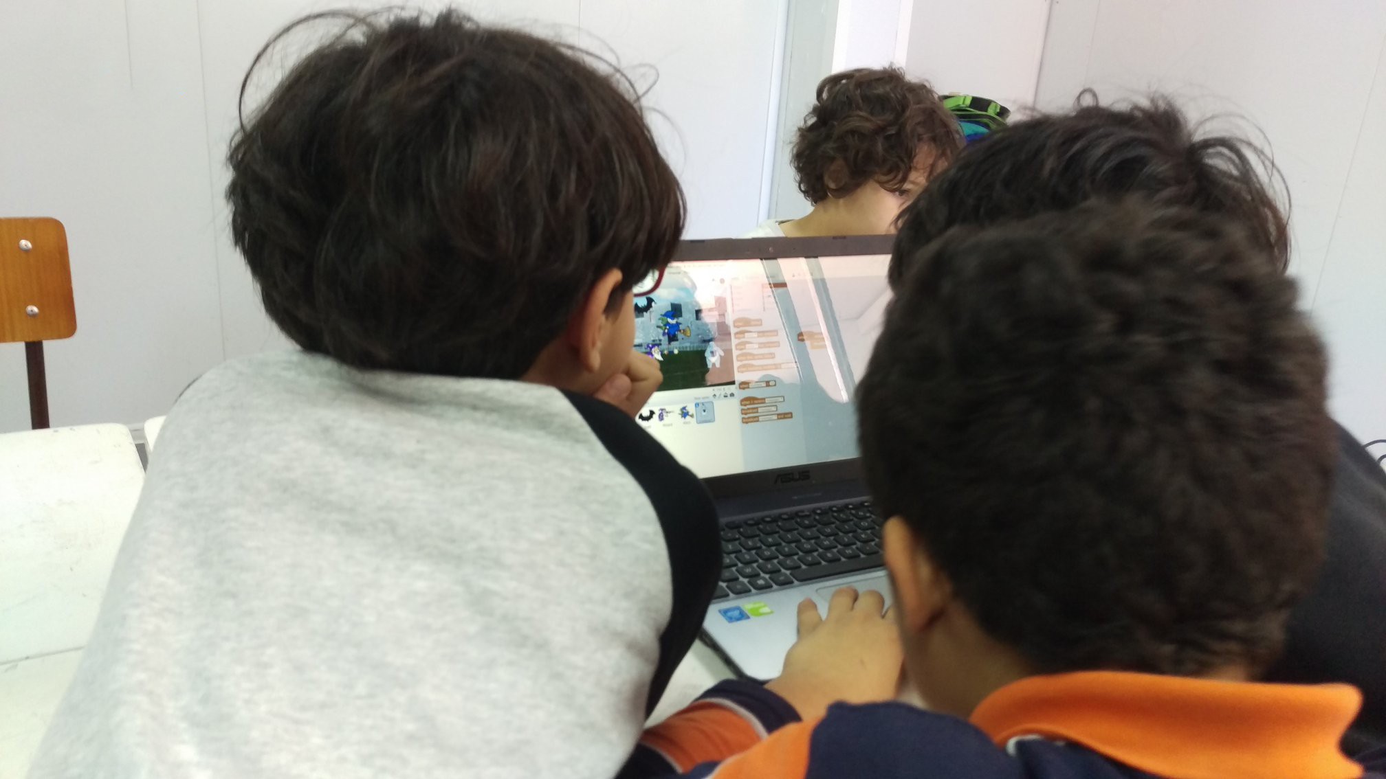 Children learning together